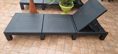 2 sdraie da piscina o giardino