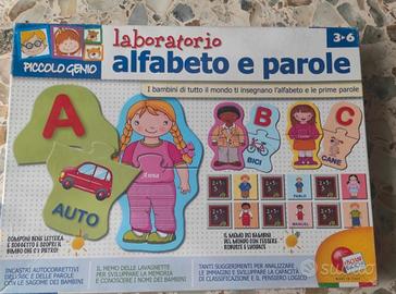 alfabeto e parole Lisciani 3-6 anni
