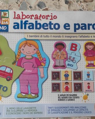 alfabeto e parole Lisciani 3-6 anni