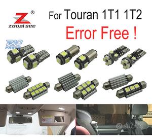 KIT 18 LAMPADE LED INTERNE PER VOLKSWAGEN VW TOURA