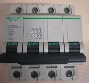SCHNEIDER ELECTRIC 24298 C16 4P C60N MAGNETOTERMI