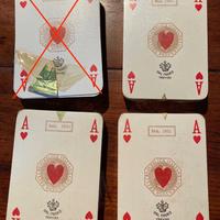 Carte da gioco Dal Negro con bollo del 1951