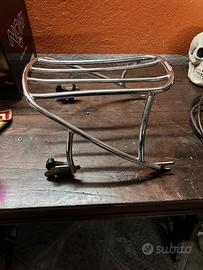 Portapacchi HarleyDyna Cromato Sgancio Rapido