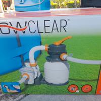 piscina più motore a sabbia nuovissimo 