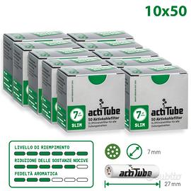 Actitube - Filtri ai Carboni Attivi Slim