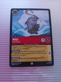 carta Lorcana - Maui, Mezzo Squalo LEGENDARY