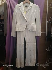 completo viscosa bianco tg S