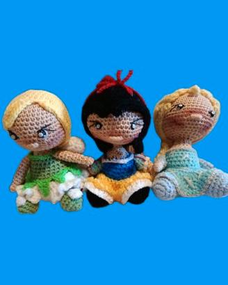 set 3 amigurumi 
