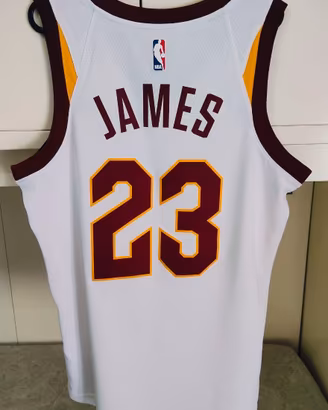 Canotta da basket Lebron James 23 CAVS Taglia M