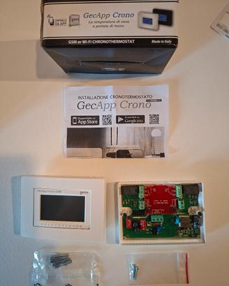Cronotermostato GSM Geca GecApp