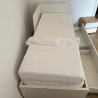 Letto singolo apribile matrimoniale