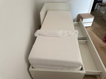 Letto singolo apribile matrimoniale