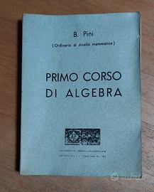 PRIMO CORSO DI ALGEBRA 1966