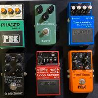 pedalini analogici per chitarra