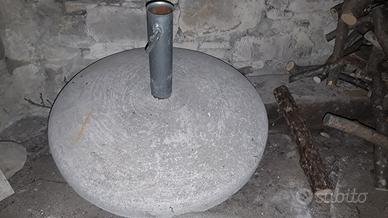Base in cemento per ombrellone da esterno 60 cm