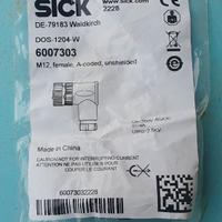 Connettori sensore sick 90° 100 pz 