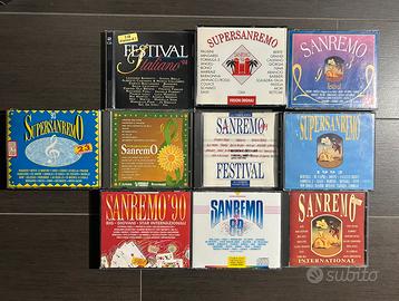 Cd compilation Sanremo anni 90