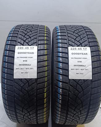 2 GOMME 225 45 17 GOODYEAR INV RIF3727