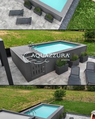piscina fuoriterra in wpc