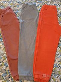 Lotto joggers Kiabi taglia 8 anni (126-131 cm.)