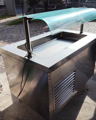 banco frigo espositivo con riserva 