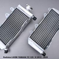 Radiatori AVDB YAMAHA YZ 125 / X 2012 - 2025
