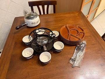 Set fonduta vintage completo Guten Appetit