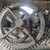 ruote in legno da mulino