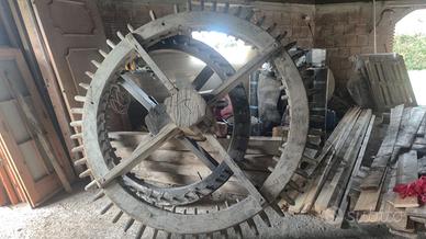 ruote in legno da mulino