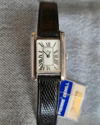 Pierre Denill Vintage "Tank" Argento 800 NOS