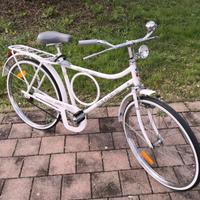 Bicicletta CALOI bianca Super C vintage misura 26