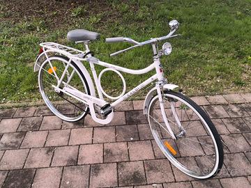Bicicletta CALOI bianca Super C vintage misura 26
