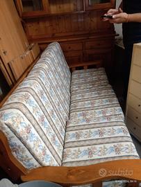 Divano letto in Artesia naturale
