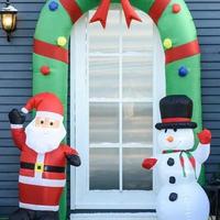 Gonfiabile natalizio per porte