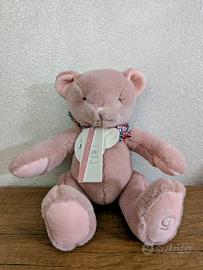 Peluche orsetto L'Ours Doudou® Bear Pink NUOVO