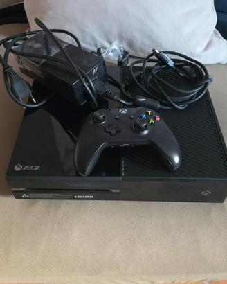 xbox one nera con hd interno da 500gb