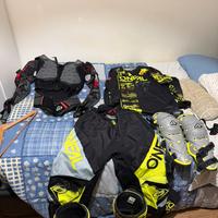 Tuta completa moto cross / enduro