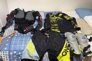 Tuta completa moto cross / enduro