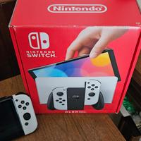 nintendo swicht oled bianca 