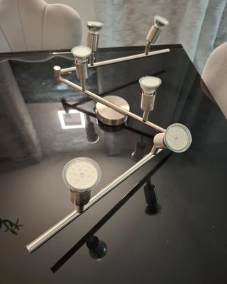 lampada a 6 faretti