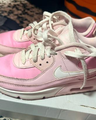 Air max rosa e bianche