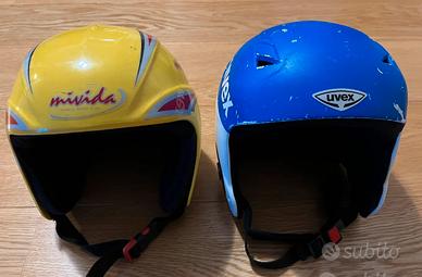 Coppia di caschi da sci per bambini