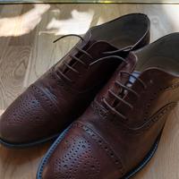 Scarpe uomo modello inglese in pelle