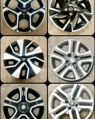 Copricerchi per Citroen Dacia Renault Nissan