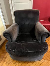 Poltrona FRAU in velluto