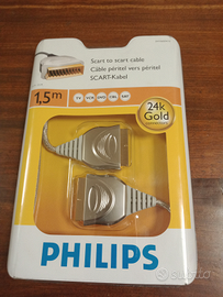 Cavo scart connettori dorati