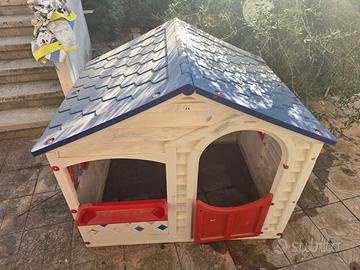 Casetta in plastica da giardino