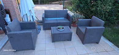 Set divani da giardino 