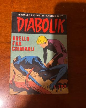fumetto Diabolik da collezione anno 73