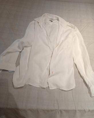 camicia bianca leggera – Taglia L 